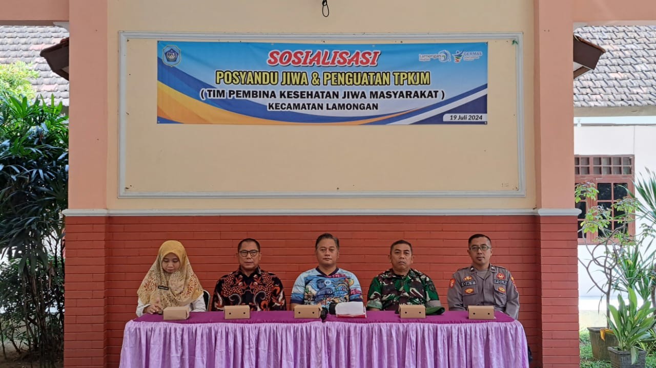 SOSIALISASI POSYANDU JIWA & PENGUATAN TPKJM