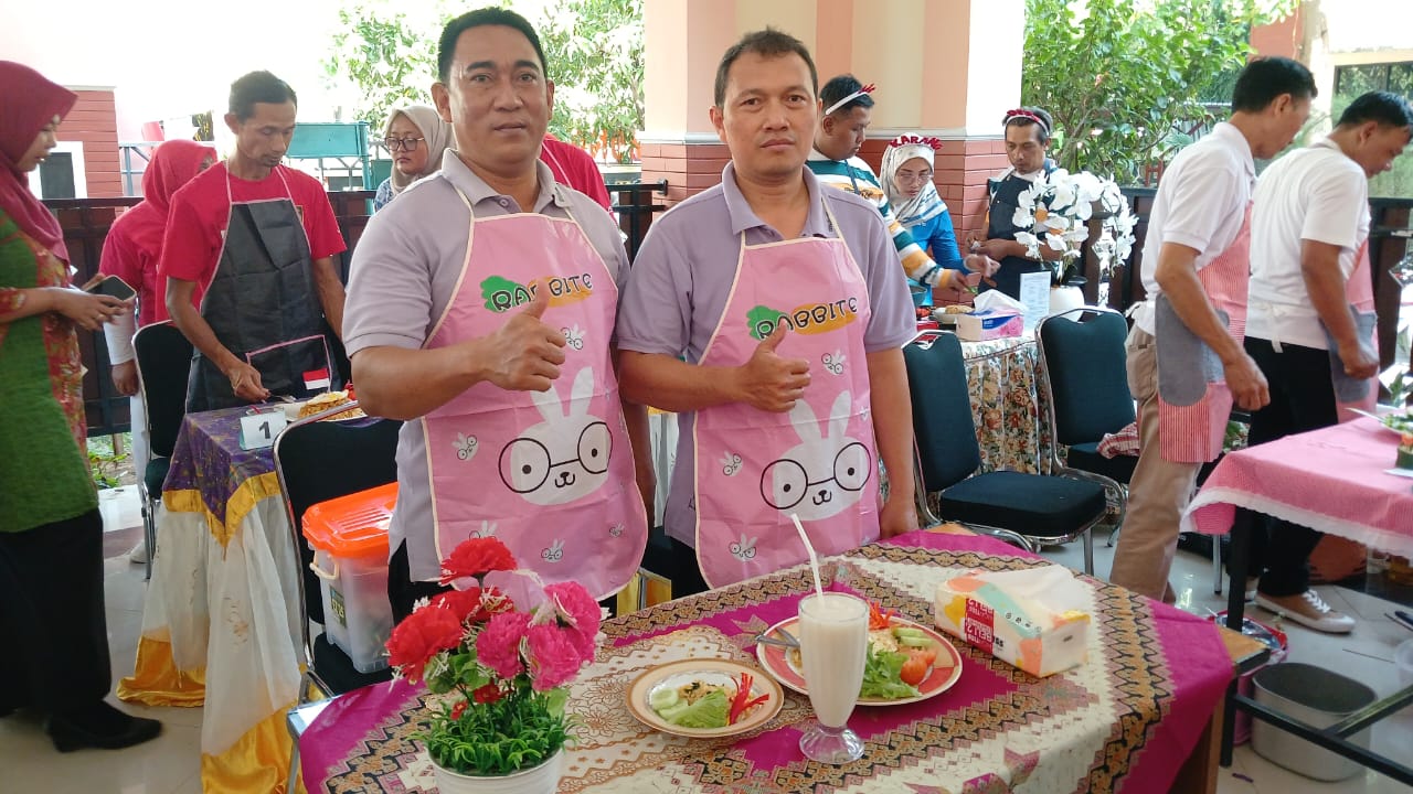 LOMBA MEMASAK NASI GORENG DI KECAMATAN LAMONGAN