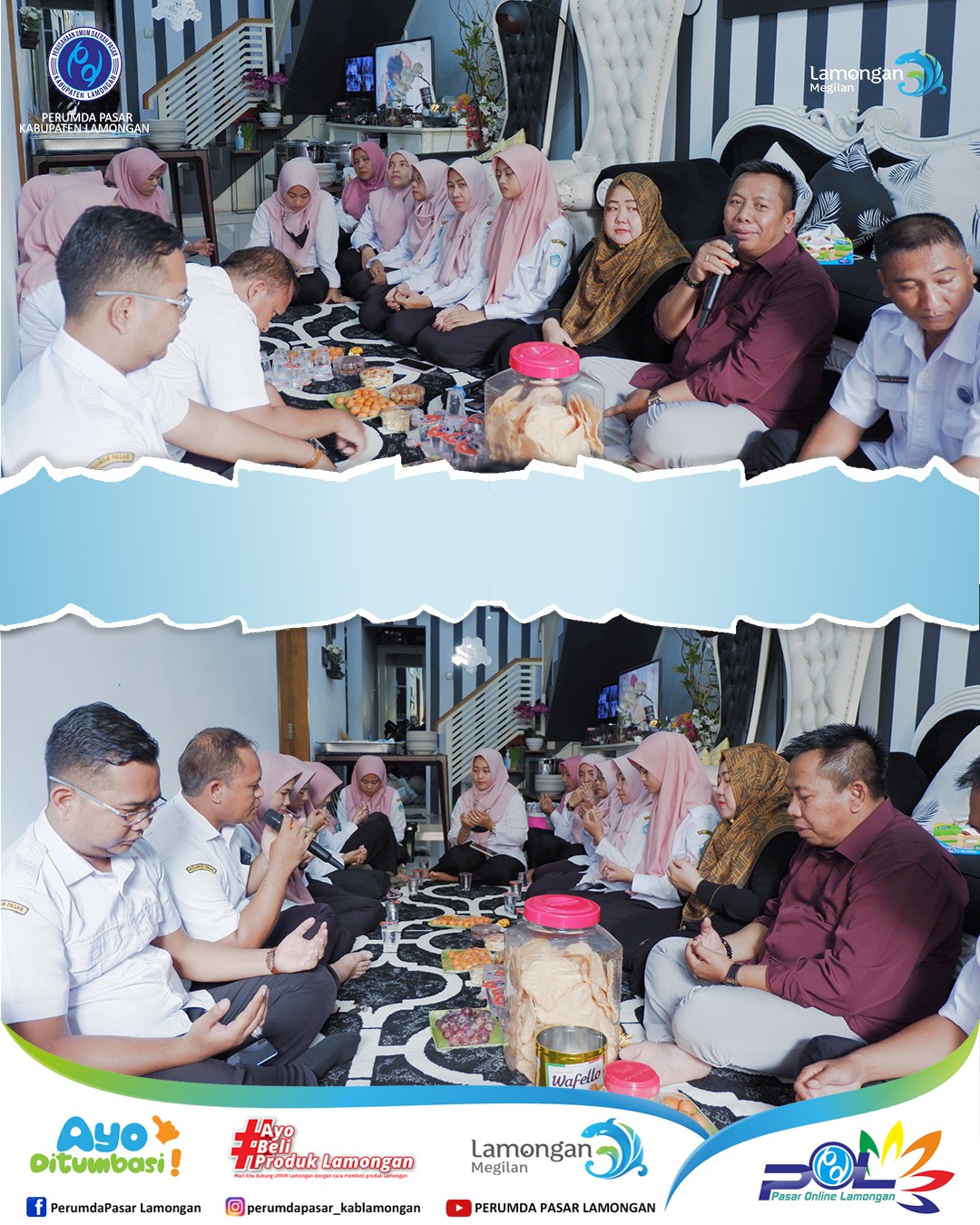 Halal Bi Halal Perumda Pasar Kabupaten Lamongan