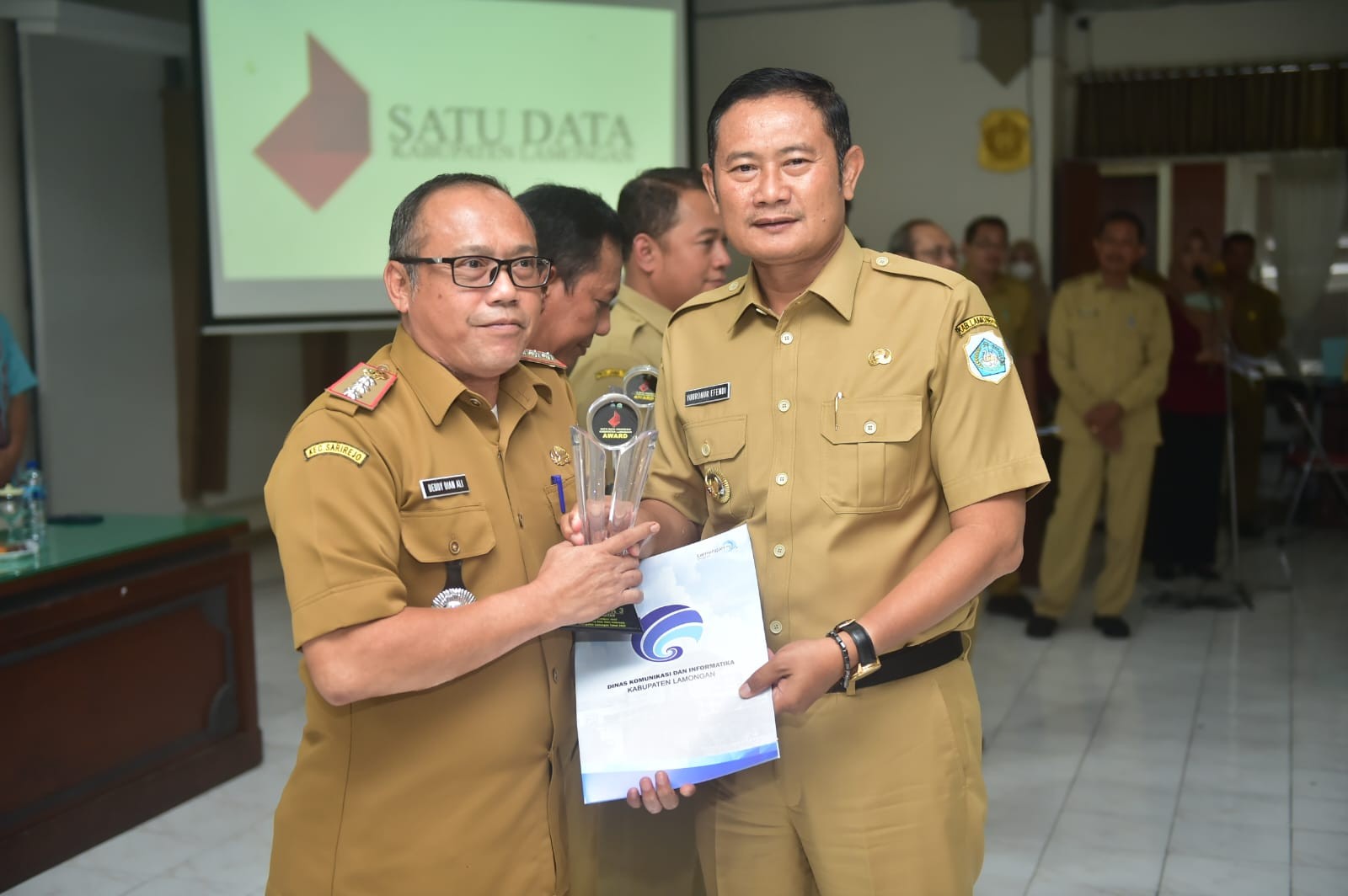 Sarirejo mendapat juara 3 dlm SATU DATA INDONESIA